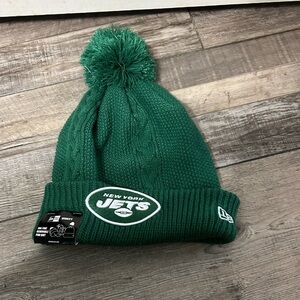 New York Jets Knit NFL Winter Pom Pom Beanie Hat